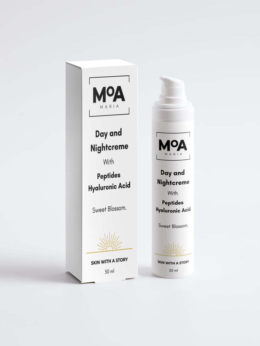 Day and Night Cream with Peptides &amp; Hyaluronic Acid