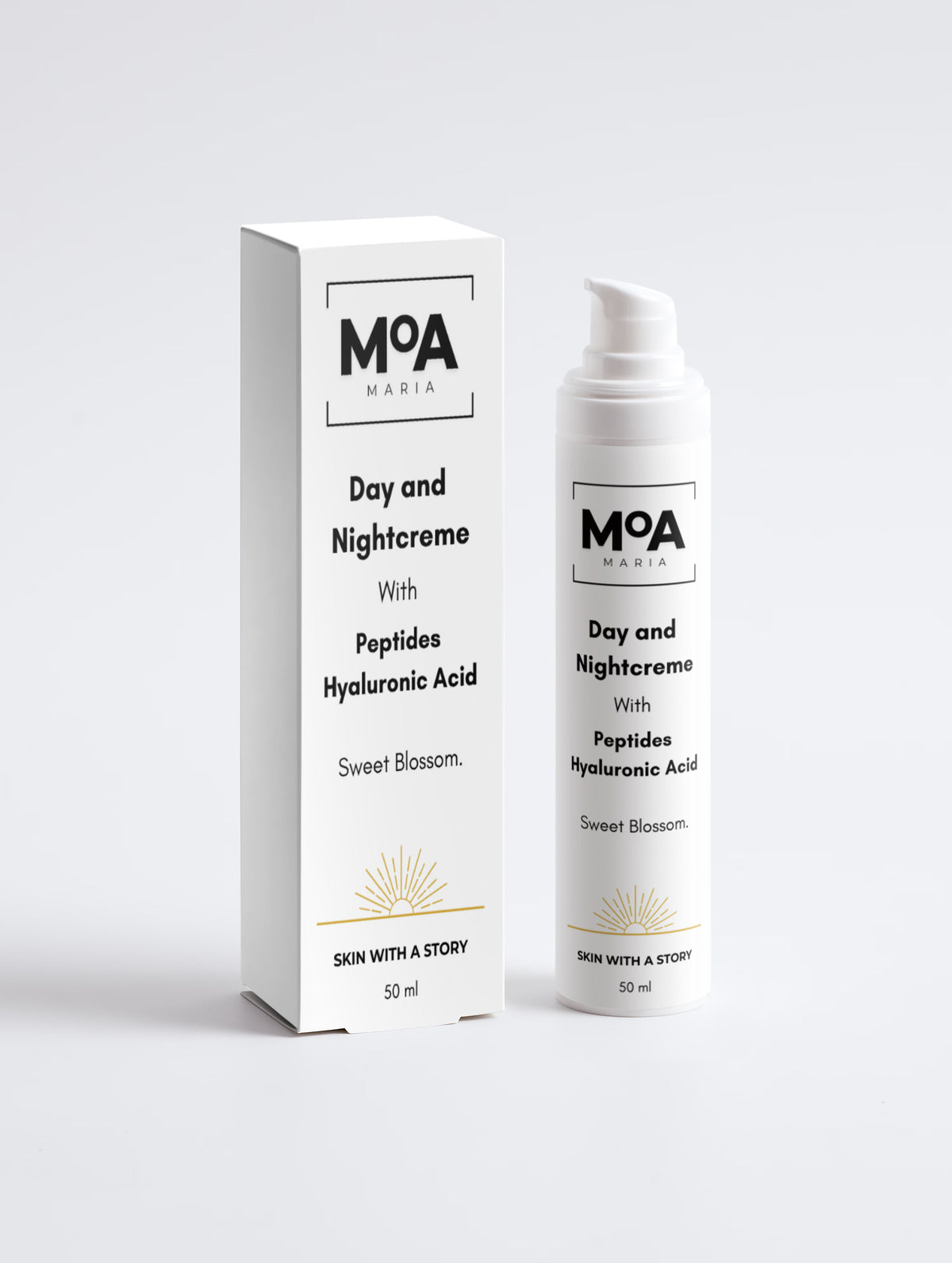 Day and Night Cream with Peptides & Hyaluronic Acid