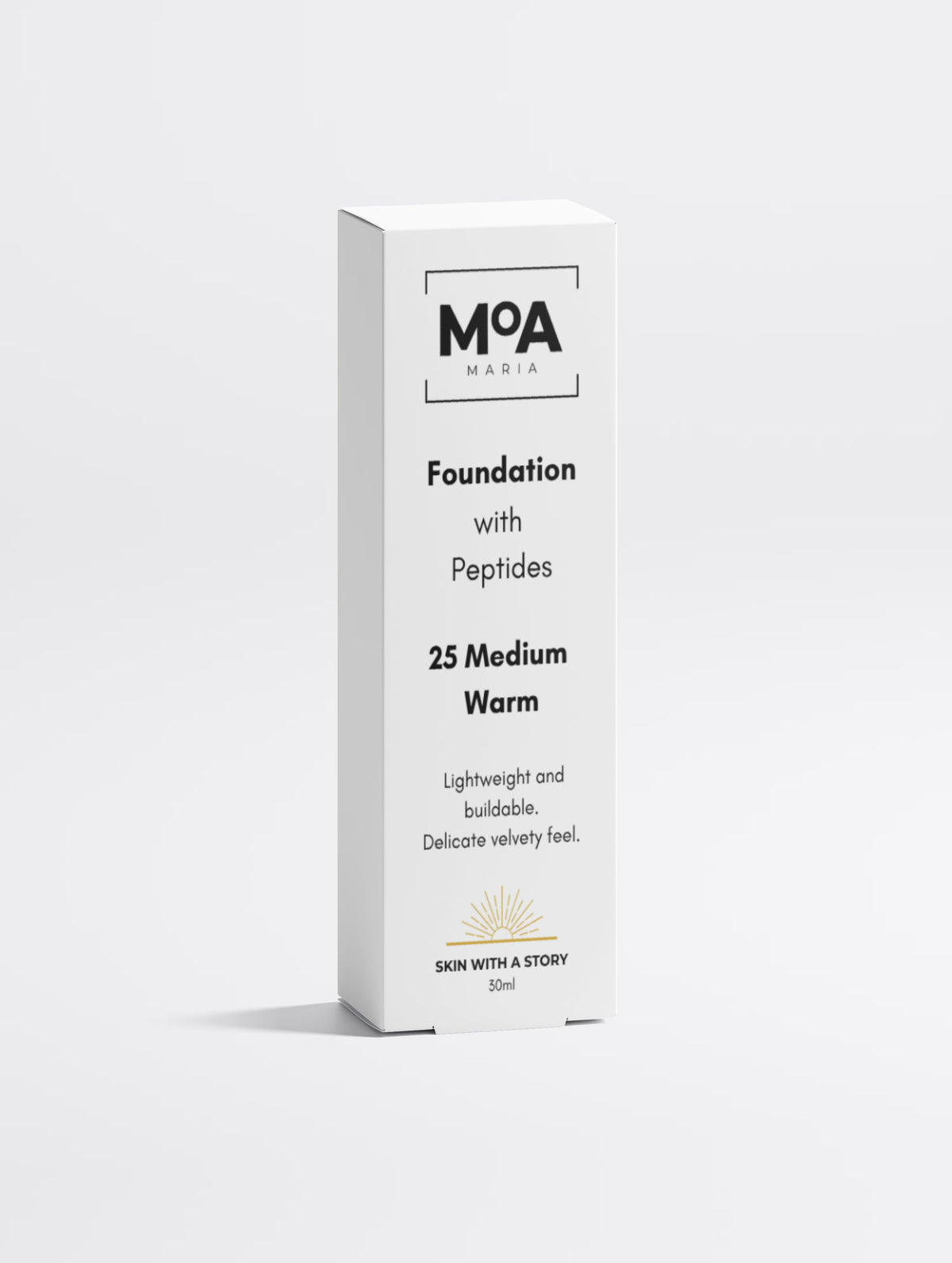 Foundation with Peptides, 25 Medium Warm